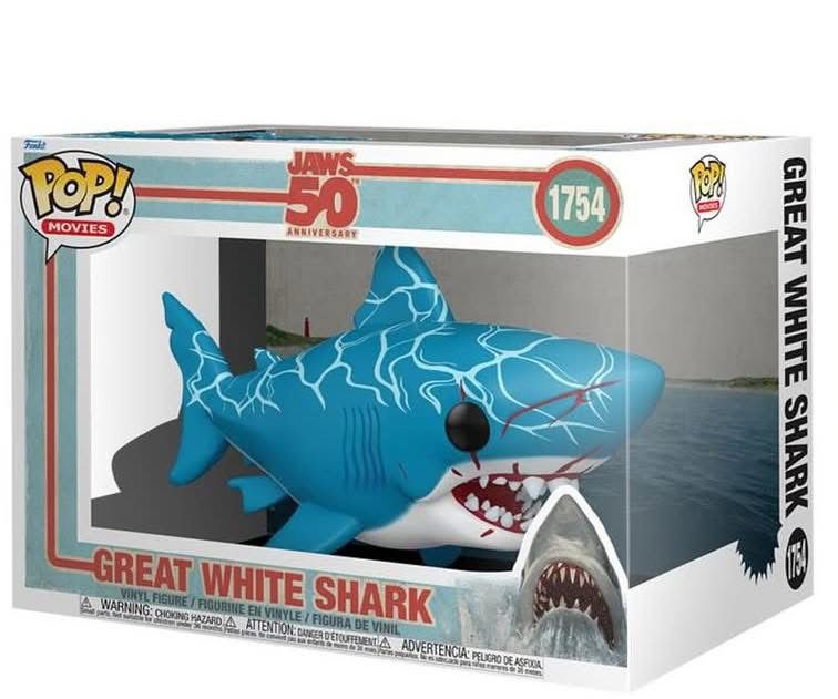 Funko Pop! Movies: Jaws - Great White Shark / Quint / Matt Hooper