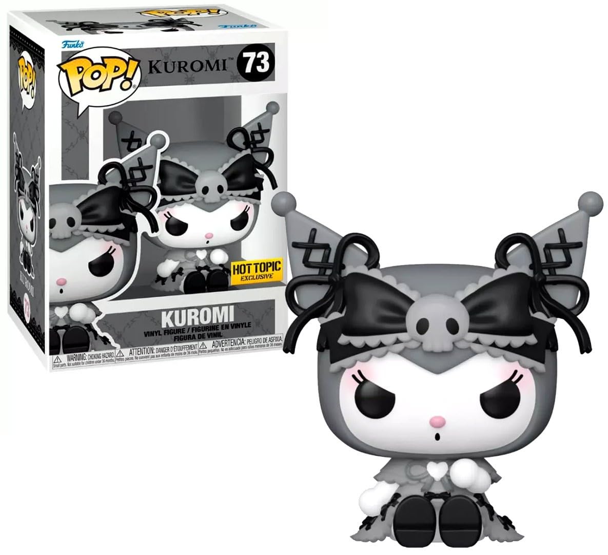 Funko Pop! Sanrio - Kuromi (Lolita - Black & White) #73 [Hot Topic