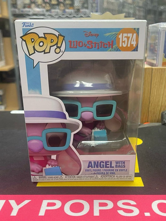 Funko Pop! Disney: Lilo & Stitch - Leroy #1572 / Angel with Umbrella #1573 / Angel with Bags #1574