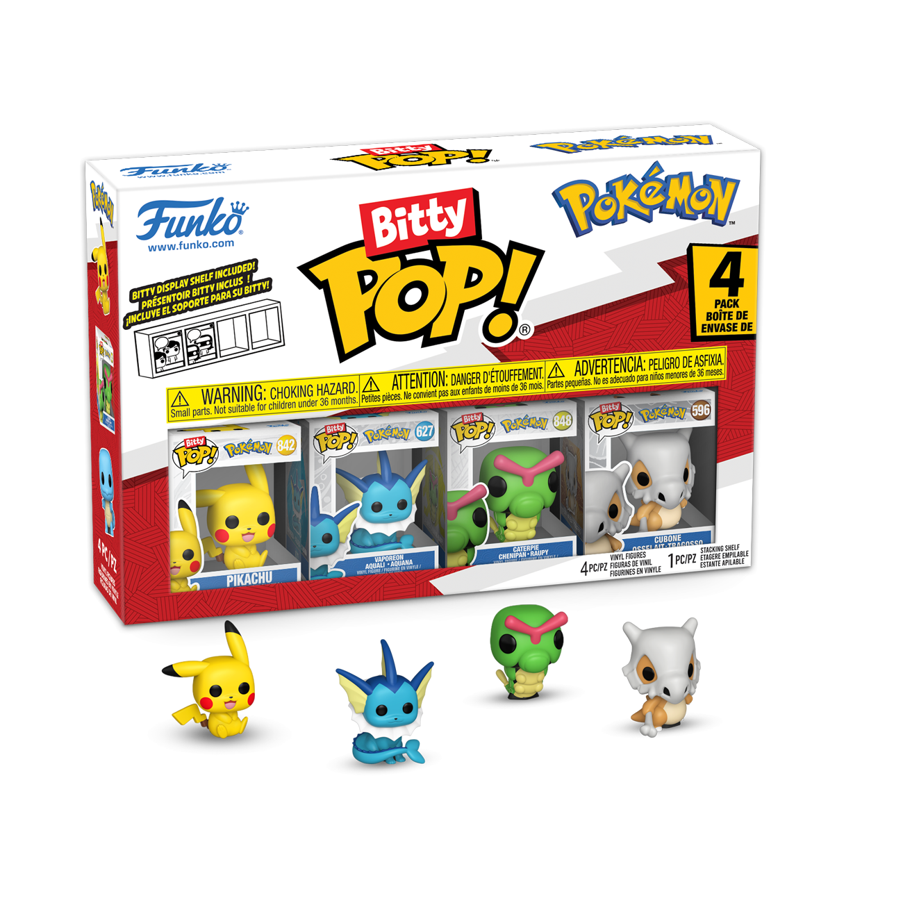 Funko Pop! Bitty Pop - Pokemon 4pk
