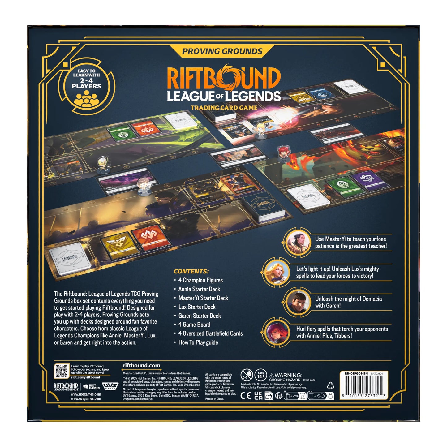 League of Legends TCG: Riftbound - Proving Grounds Box Set