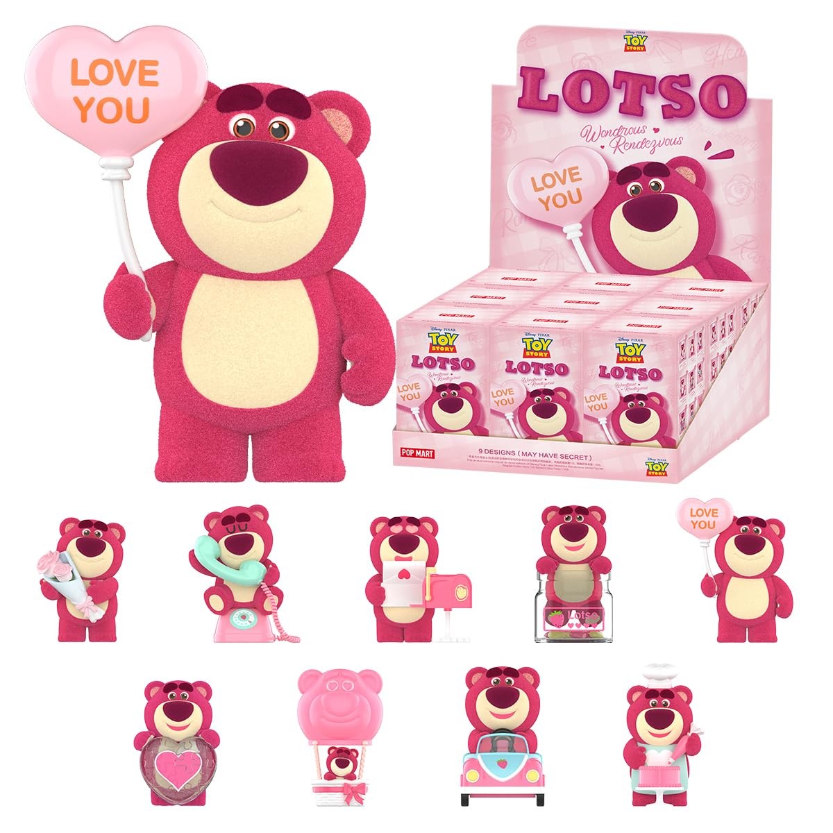 その他 POPMART LOTSO PopMart: Disney / Pixar - Lotso Wondrous Rendezvous Series Figure