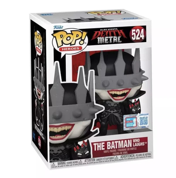 Funko Pop! DC: Batman - Batman Who Laughs #524 [2024 NYCC Fall Funko Pop! DC: Batman - Batman Who Laughs #524 [2024 NYCC Fall