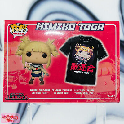 Funko Pop! My Hero Academia: T-Shirt Bundles - Toga / Bakugo / Jiro / Deku / All Might / Fumikage / Iida **WEB ONLY**