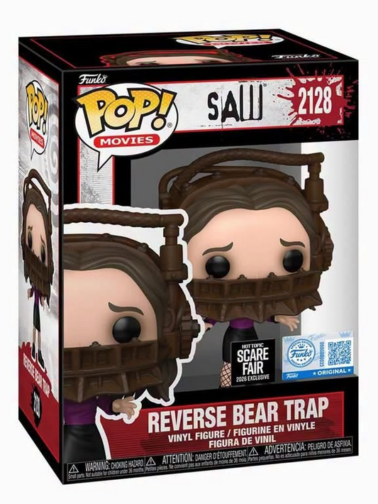 Funko Pop! Horror: Hot Topic Scare Fair 2026 - Reverse Bear Trap / Tarman / Art The Clown / Ghost Face / David *PREORDER*