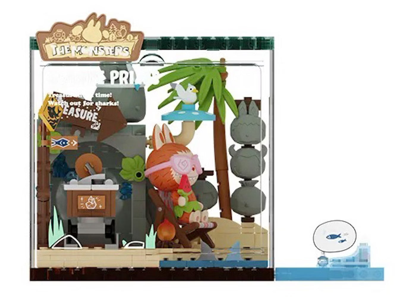 Popmart: The Monsters (Labubu) - Forest Secret Base Series Blocks Wave 2 "Seaside Prizes"