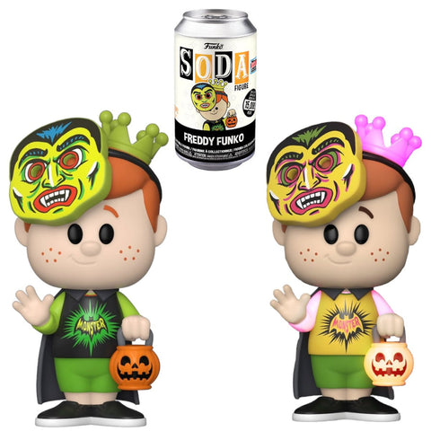 FUNKO SODA VINYL TRICK OR TREAT FREDDY FUNKO SEALED CAN CHANCE OF CHASE [NYCC FALL CONVENTION EXCLUSIVE] *PREORDER*