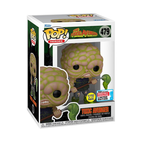FUNKO POP! TELEVISION THE TOXIC AVENGER GLOW #479 [NYCC FALL CONVENTION EXCLUSIVE] *PREORDER*