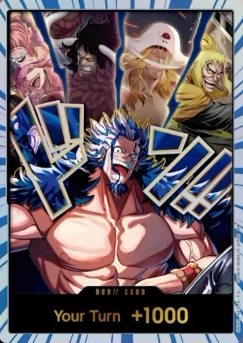 DON!! Card (Alternate Art) (Rocks) (Special Foil) - The World's Strongest Warriors Foil