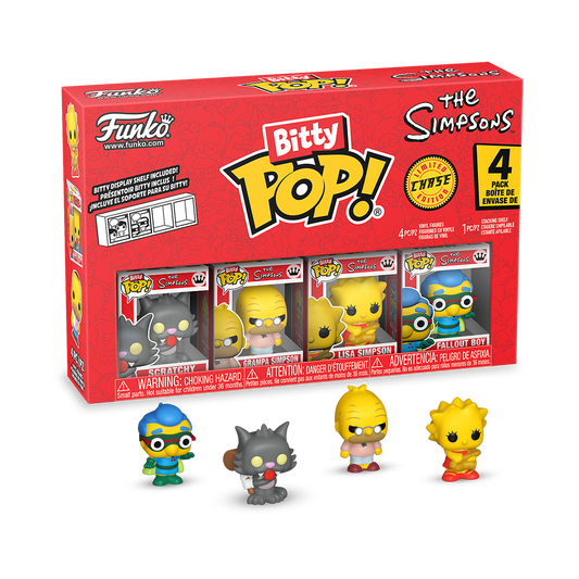 Funko Pop! Bitty Pop - The Simpsons 4pk