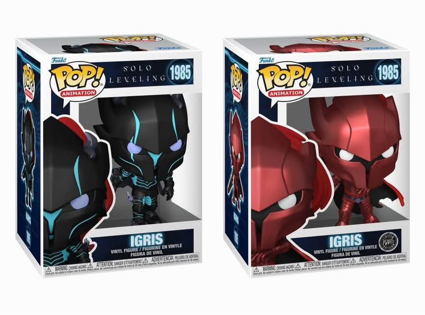 Funko Pop! Anime: Solo Leveling - Sung Jinwoo / Cha Hae-In / Yoo Jinho / Igris