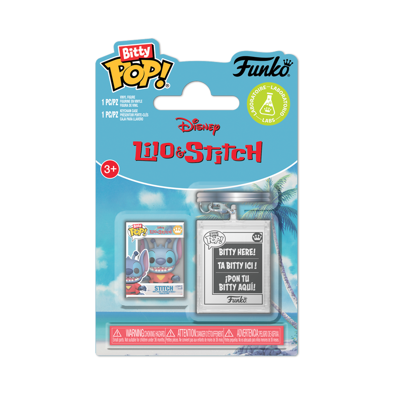 Funko Pop! Disney: Lilo & Stitch - Stitch 626 with Keychain Bitty Pop!