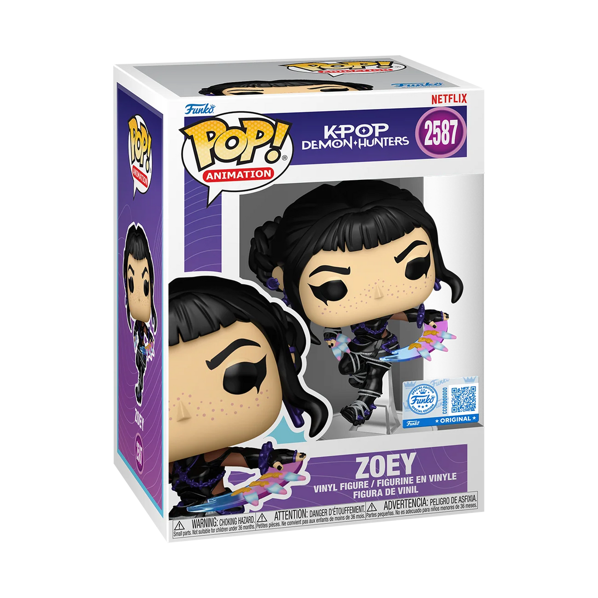 Funko Pop! Movies: K-Pop Demon Hunters (HUNTR/X) - Mira #2585 / Rumi #2586 / Zoey #2587 *PREORDER*