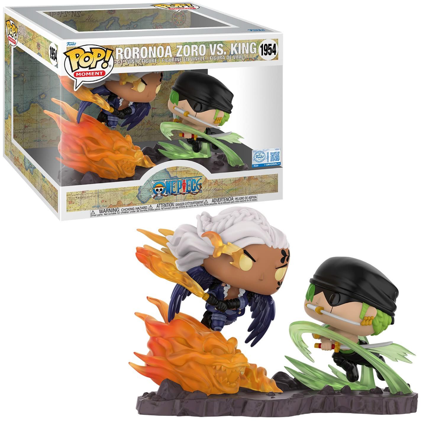 Funko Pop! Anime: One Piece - Vivi & Karoo / King / Eustass Kid / Trafalgar Law / Big Mom / Roronoa Zoro Vs. King