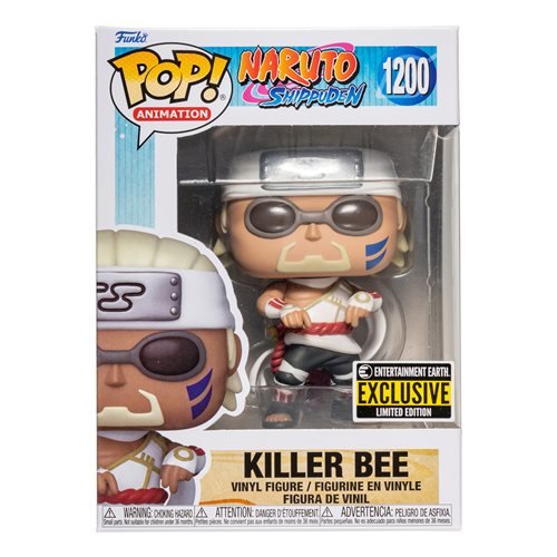 **CHASE & COMMON BUNDLE** FUNKO POP! ANIMATION: NARUTO KILLER BEE **EE EXCLUSIVE**