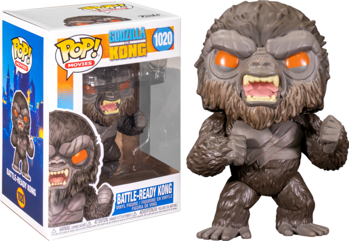 Funko Pop! Movies: Godzilla Vs. Kong - Battle-Ready Kong #1020