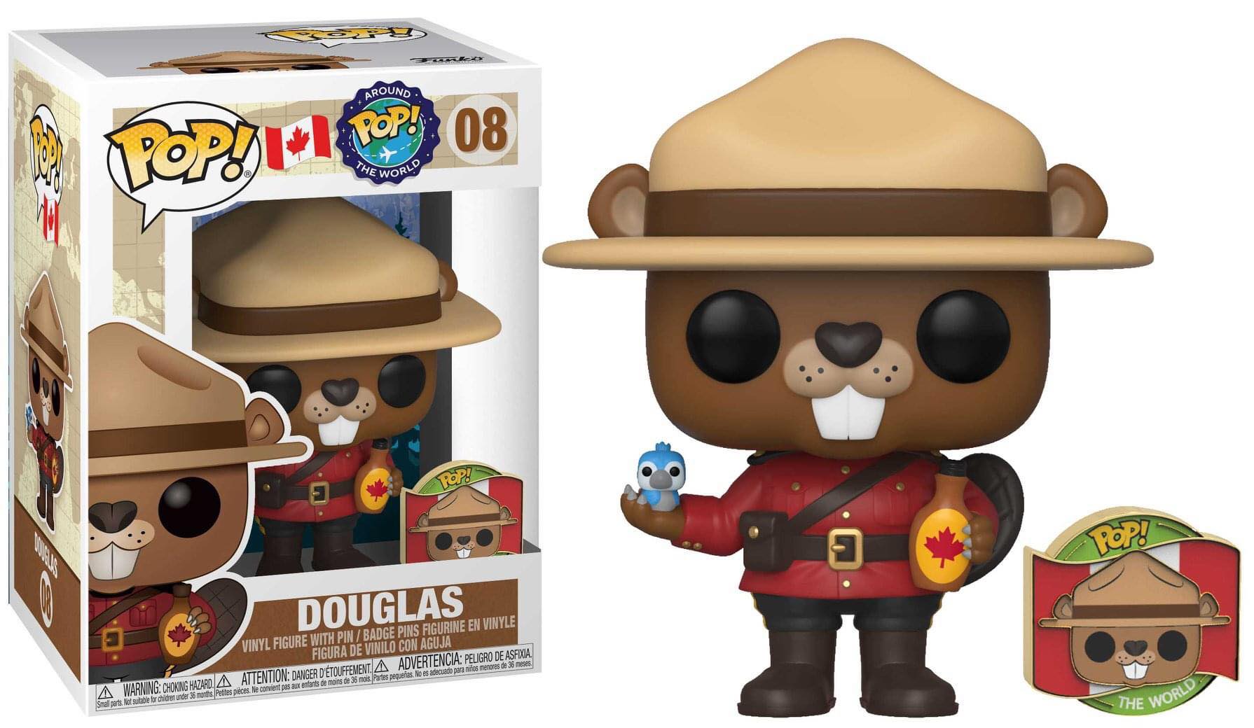 Funko Pop! Around the World - Douglas the Beaver #08 – MyPops.ca