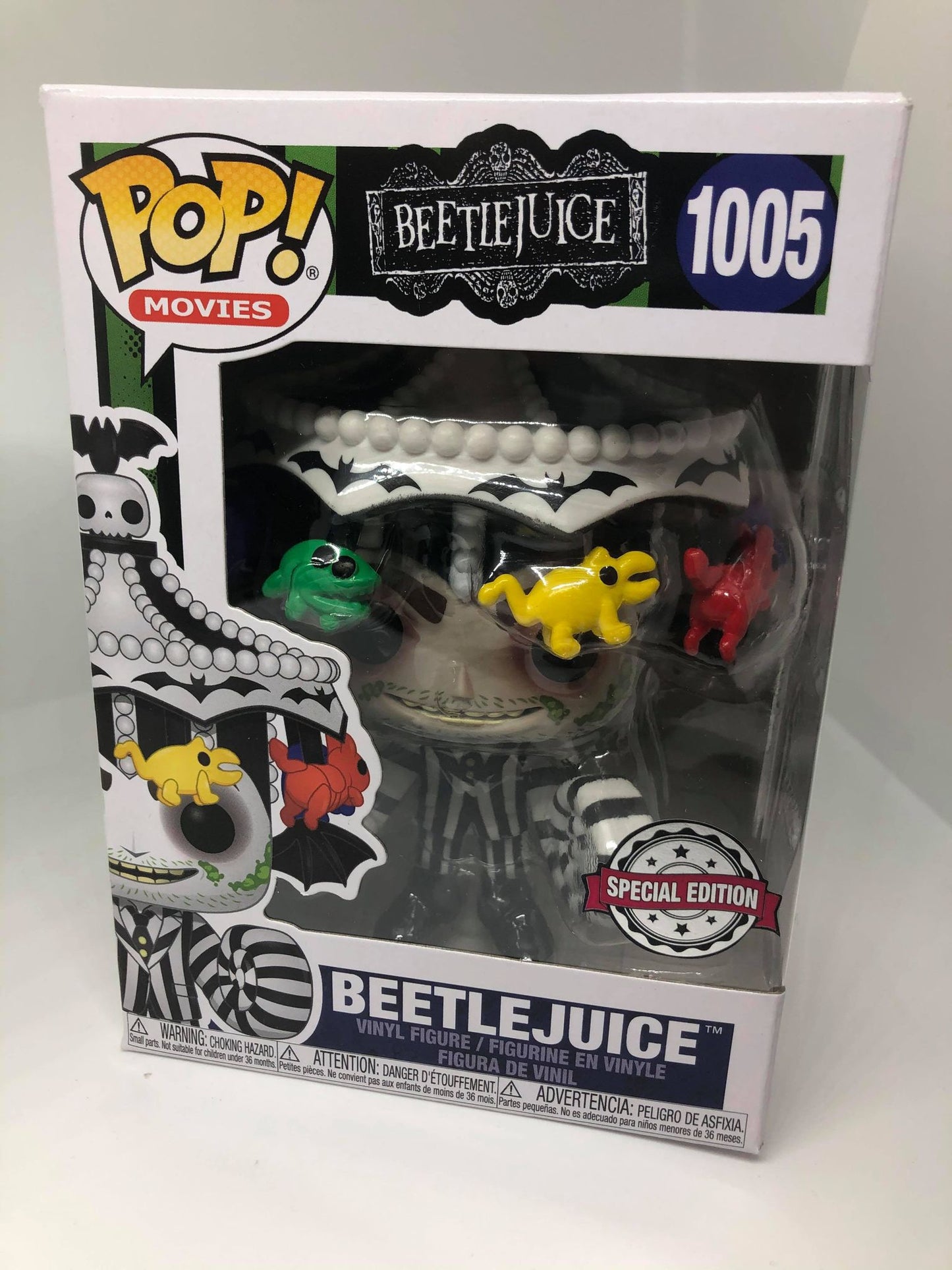 Funko Pop! Movies: BEETLEJUICE #1005 *Special Edition*