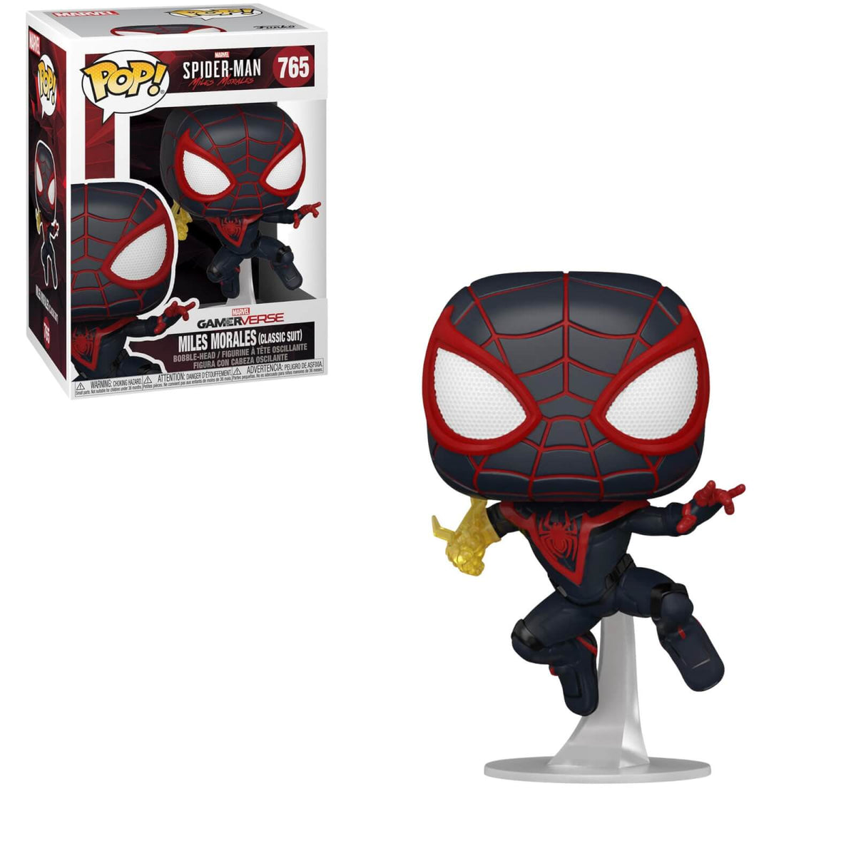 Funko Pop! Marvel Spider-man Miles Morales Classic Suit #765 – MyPops.ca