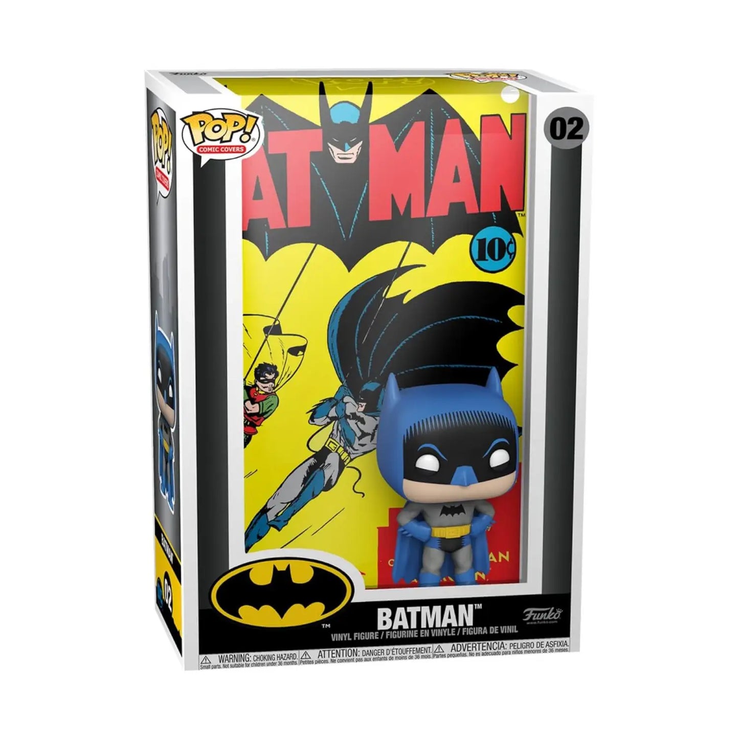 Funko Pop! DC HEROES COMICS COVER BATMAN - with PROTECTOR #02