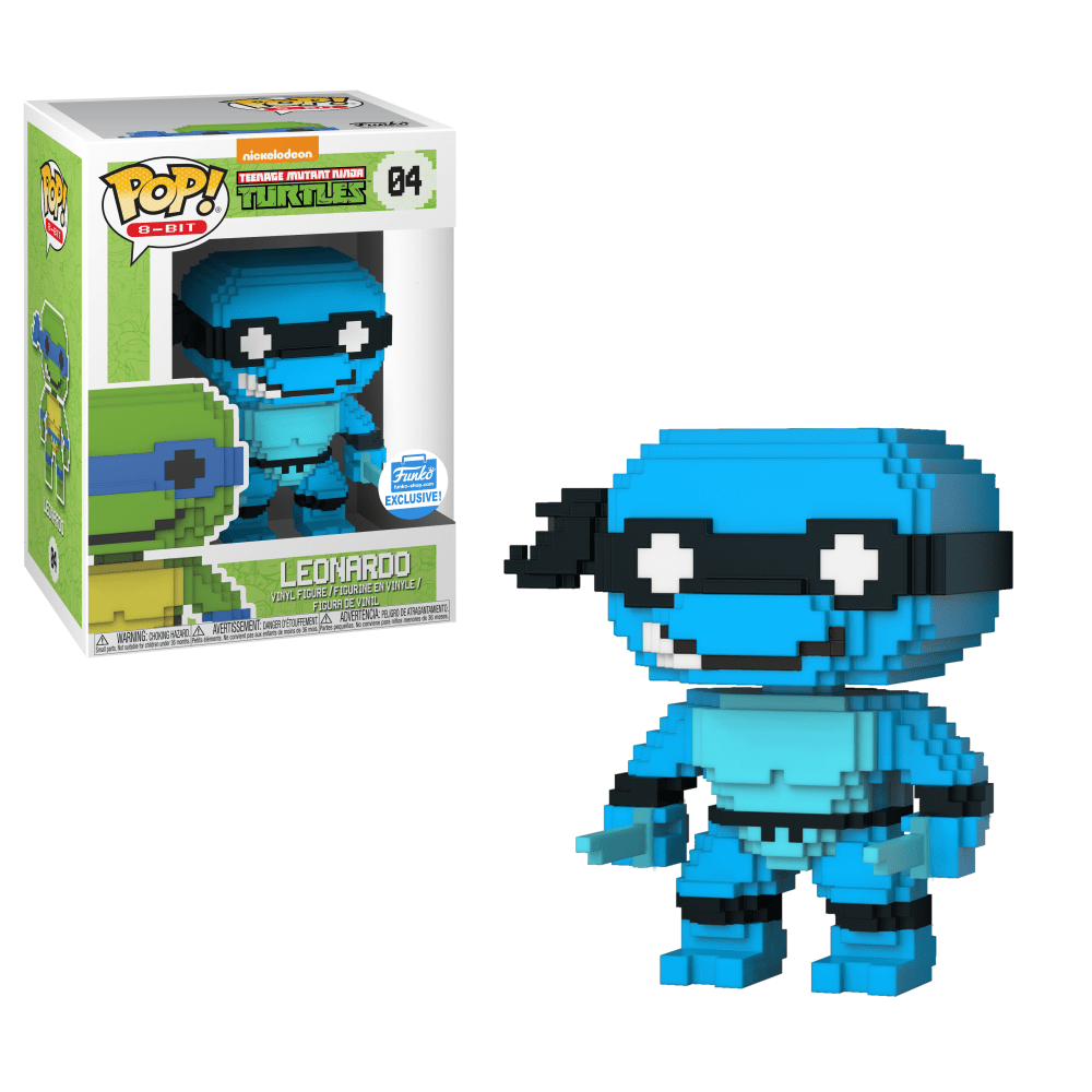 Funko Pop! 8-Bit: Teenage Mutant Ninja Turtles - Leonardo **FUNKO SHOP EXCL** #04