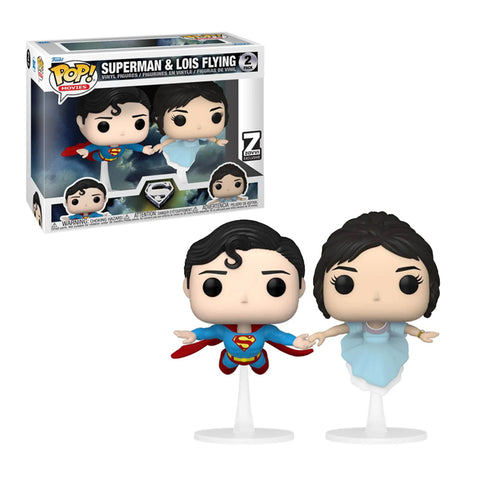 FUNKO POP! DC HEROES SUPERMAN & LOIS FLYING 2 PACK [ZAVVI EXCLUSIVE / SPECIAL EDITION]