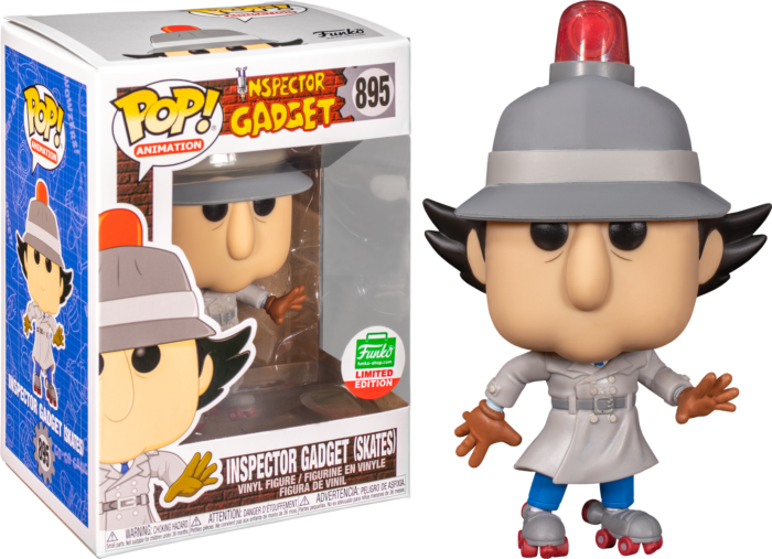 Funko Pop! Animation: Inspector Gadget (Skates) Funko Shop Exclusive #895