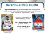 2022 TOPPS BOWMAN CHROME BASEBALL AUTOGRAPH HTA Home Team Advantage CHOICE BOX