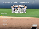 2022 TOPPS STADIUM CLUB BASEBALL HOBBY BOX