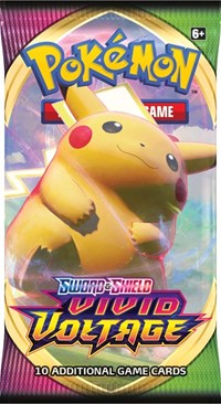 Pokemon TCG: Sword & Shield - Vivid Voltage Single Booster Pack