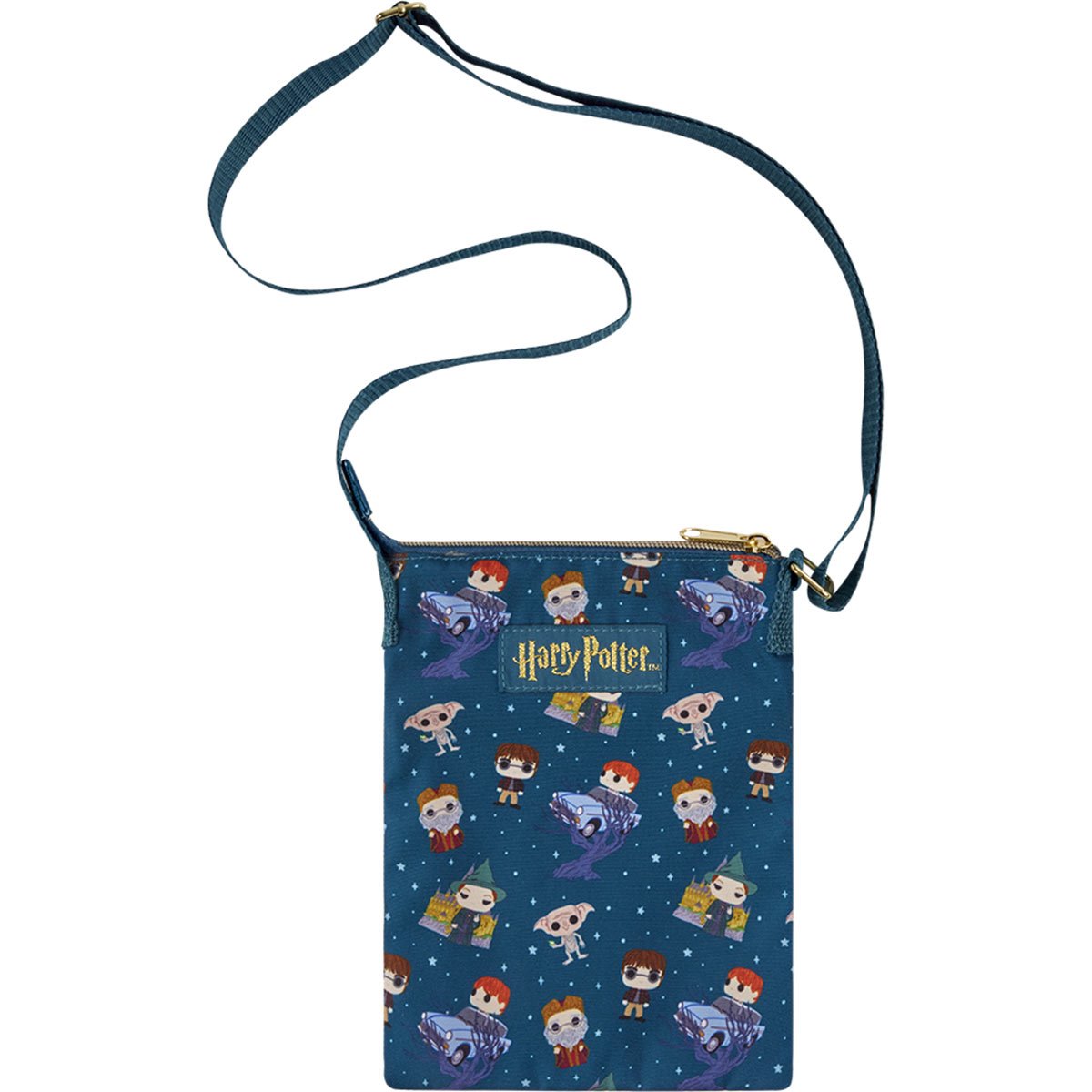LOUNGEFLY HARRY POTTER CHAMBER OF SECRETS CROSSBODY PASSPORT BAG MyPops