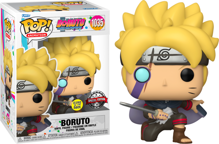 Funko Pop! Anime Boruto with Marks GLOW IN THE DARK [SPECIAL EDITION] #1035