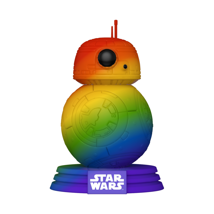 BB-8 Rainbow Pride - The Rise of Skywalker *FUNKO SHOP EXCLUSIVE* #61* BB8