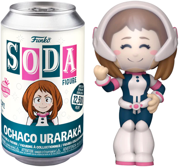 FUNKO SODA VINYL MY HERO ACADEMIA OCHACO URARKA LIMITED 12,500 PC!