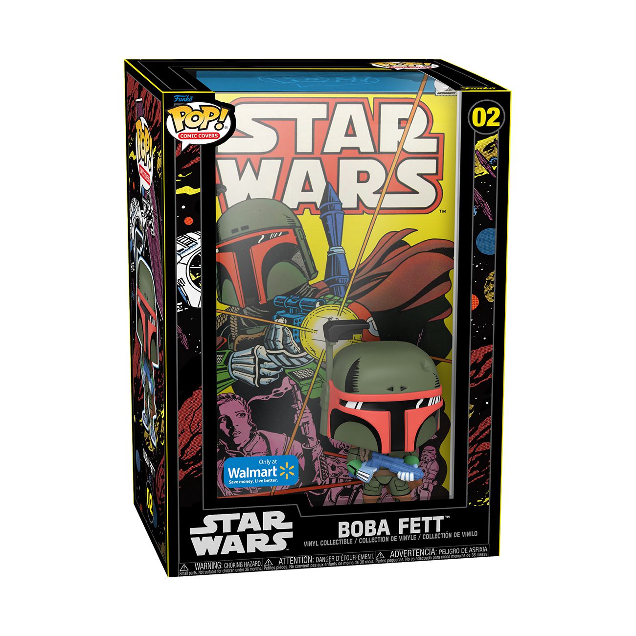 Funko Pop! Comic Cover Star Wars Boba Fett #02 [WALMART EXCLUSIVE