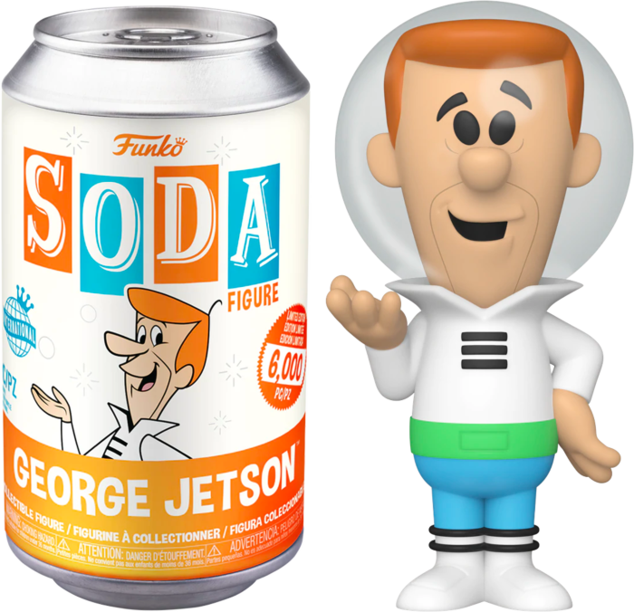 THE JETSONS - GEORGE JETSON FUNKO SODA VINYL LIMITED EDITION