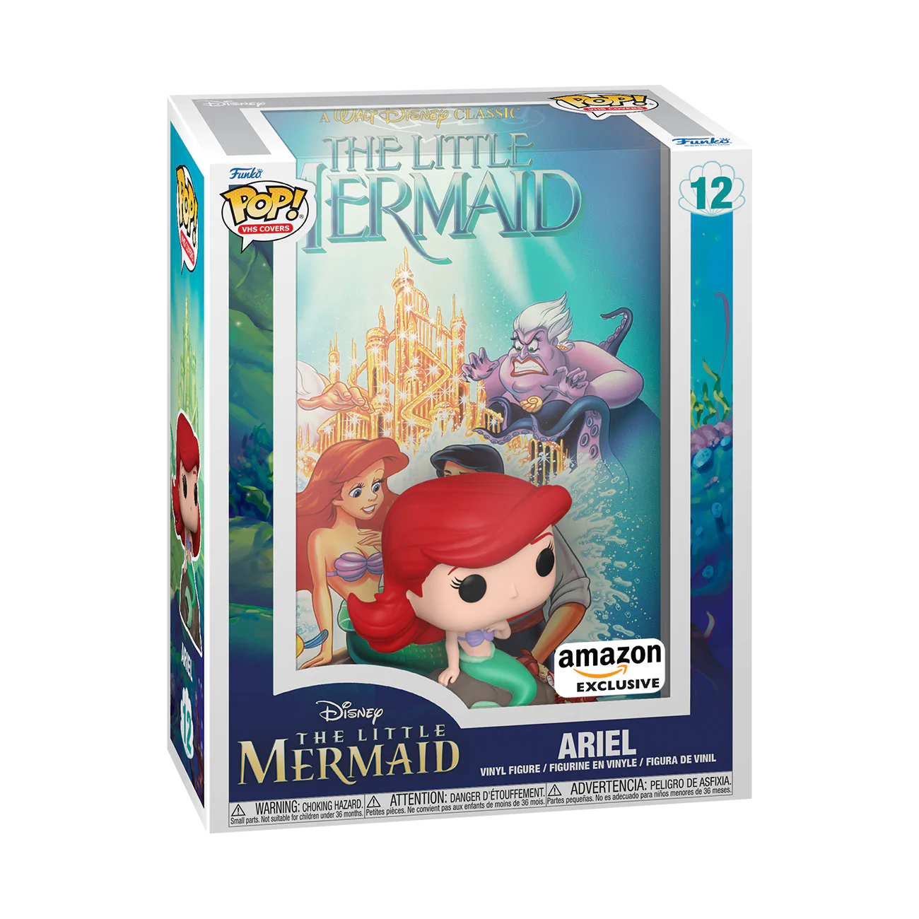 FUNKO POP! VHS COVERS ARIEL - THE LITTLE MERMAID *AMAZON EXCLUSIVE* #12
