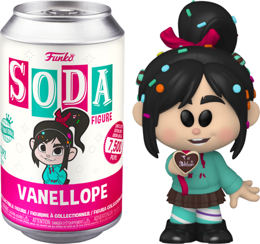 FUNKO SODA VINYL WRECK-IT RALPH VANELLOPE LIMITED 7,500 PC!