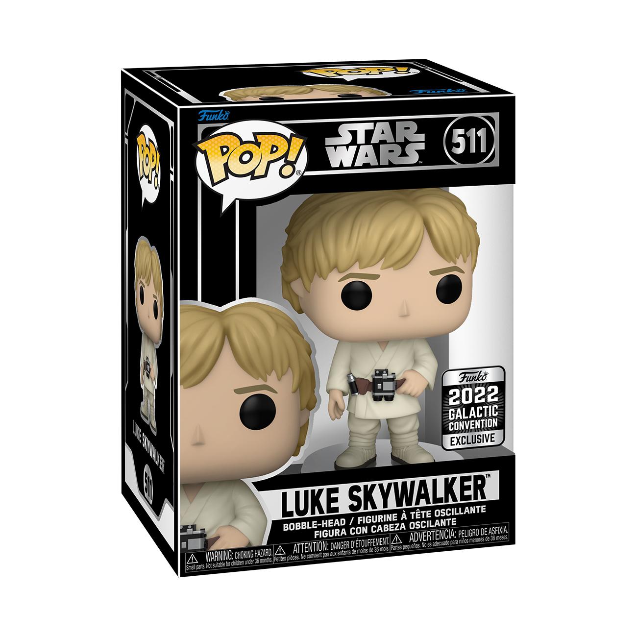 Funko Pop! STAR WARS 2022 GALACTIC CONVENTION LUKE SKYWALKER #511