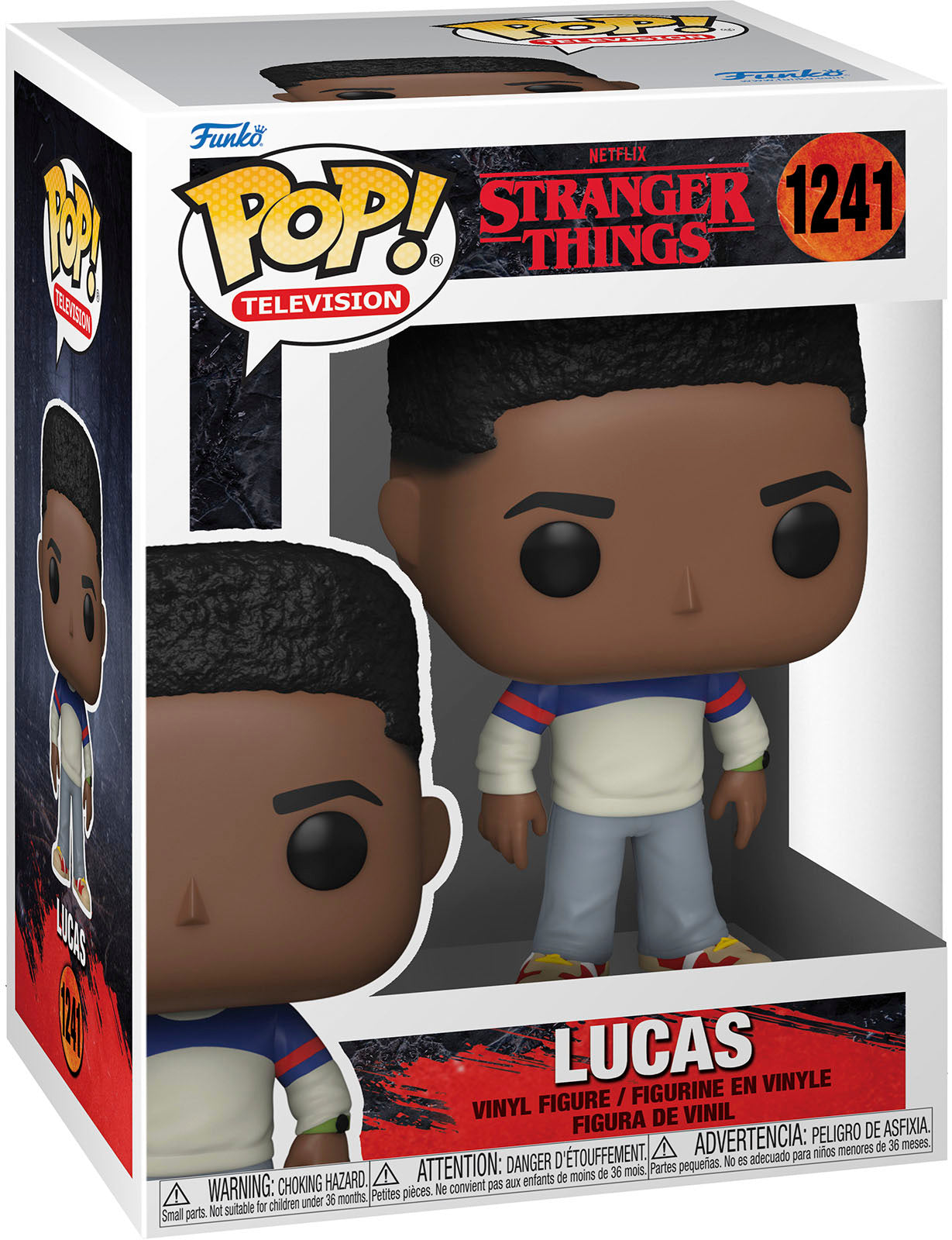 FUNKO POP! TV STRANGER THINGS - LUCAS SINCLAIR #1241