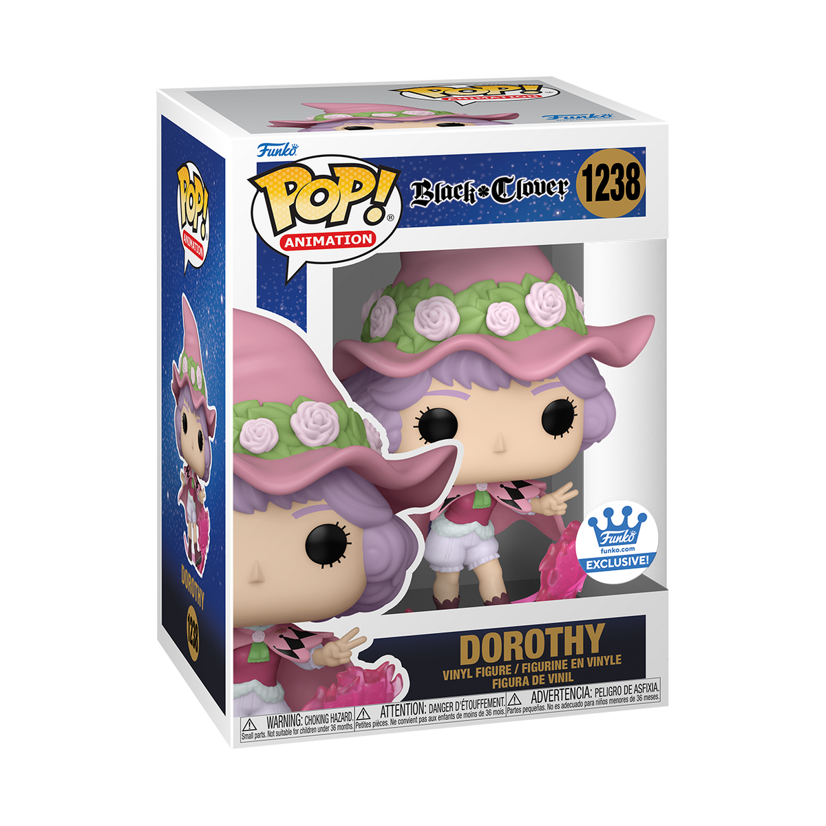 FUNKO POP! BLACK CLOVER DOROTHY **FUNKO SHOP EXCLUSIVE** 1238 *PREORD