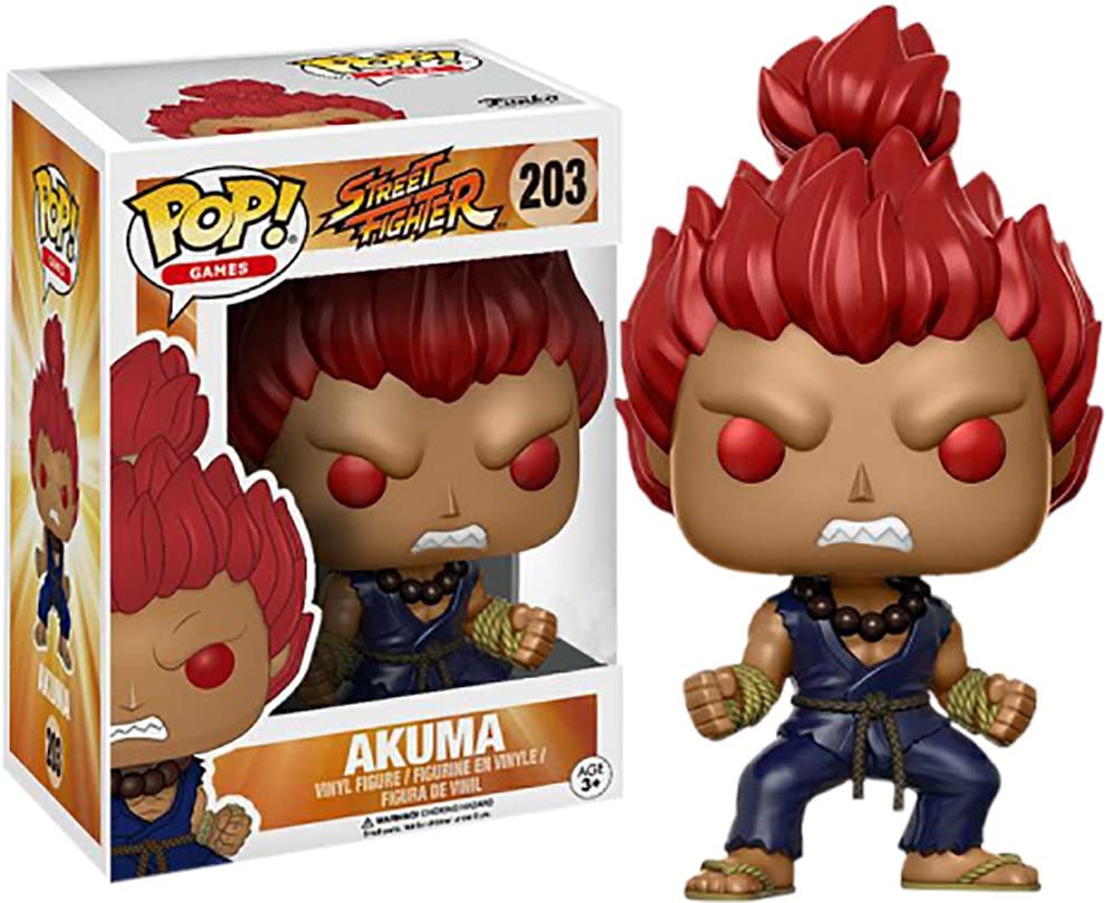 Funko Pop! Street Fighter Akuma GameStop Exclusive