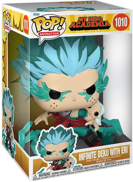 Funko Pop! JUMBO 10" - My Hero Acadamia - Infinite Deku with Eri #1010