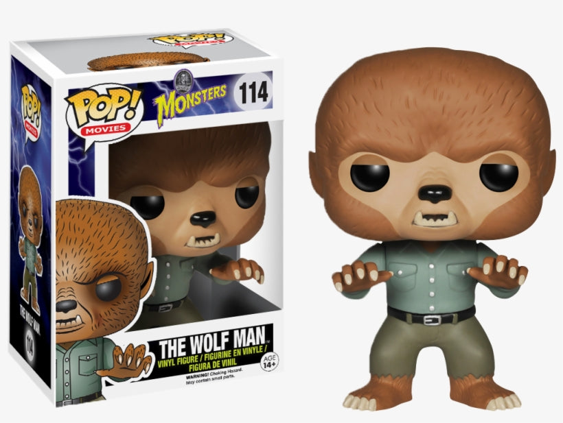 Funko Pop! Movies - Monsters - The Wolf Man #114 – MyPops.ca