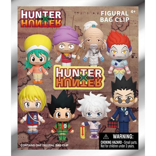 Hunter X Hunter 3D Foam Bag Clip - Blind Bag Mystery Blind Bag