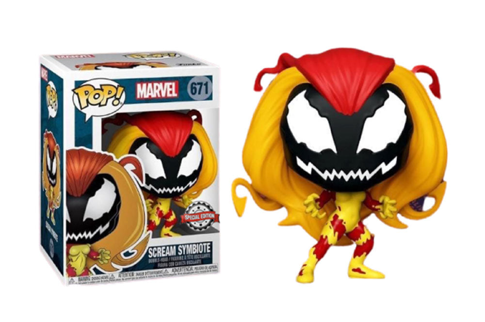 Funko Pop! Marvel - SCREAM SYMBIOTE *Special Edition* #671