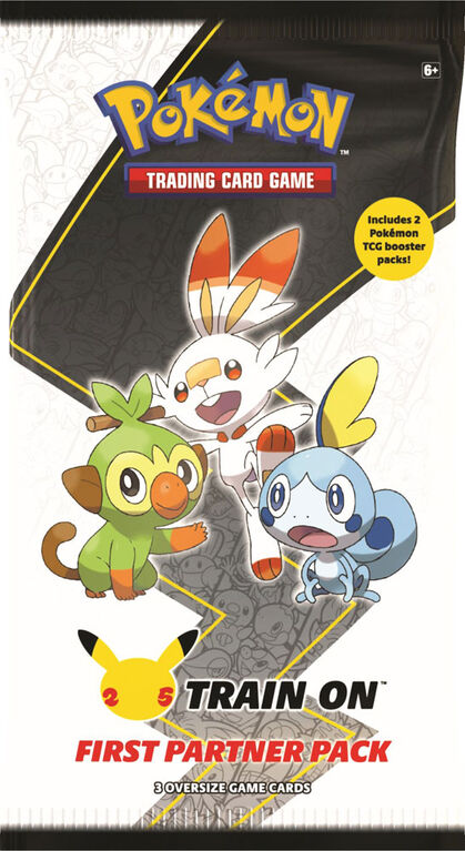 Pokemon TCG: 25th Anniversary - First Partner Pack (Galar)
