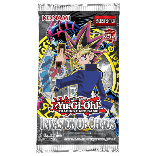 YUGIOH - 25TH ANNIVERSARY - INVASION OF CHAOS BOOSTER BOX