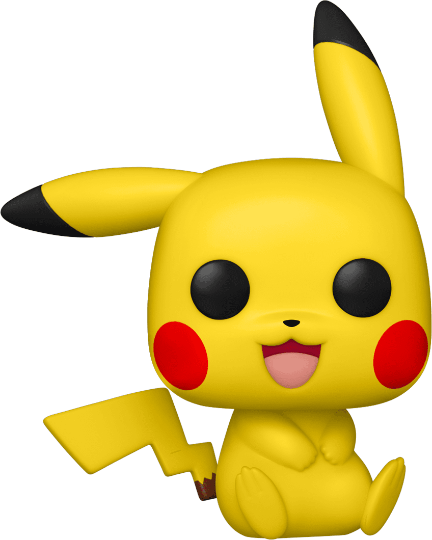 Funko Pop! Games: Pokemon - Pikachu (Sitting) #842