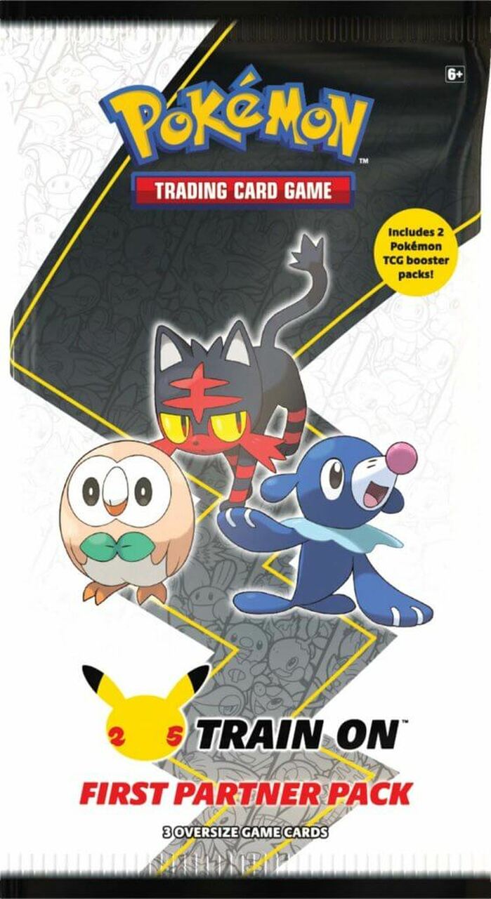 Pokemon TCG: 25th Anniversary - First Partner Pack (Alola)